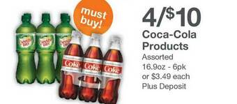 Kinney Drugs Coca-cola Products offer