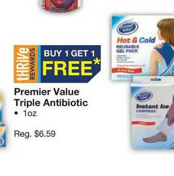 Kinney Drugs Premier Value Triple Antibiotic offer