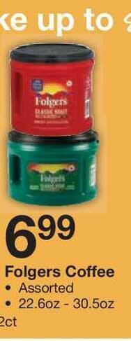 Kinney Drugs Folgers Coffee offer