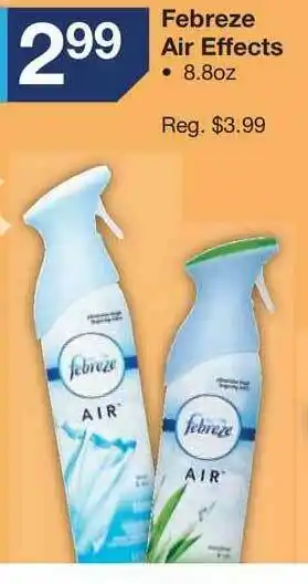 Kinney Drugs Febreze Air Effects offer