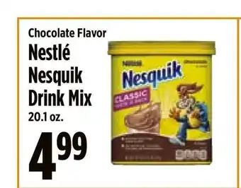 KTA Super Stores Chocolate Flavor Nestle Nesquick Drink Mix offer