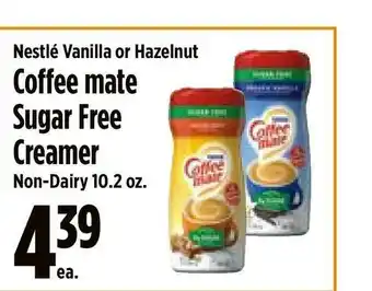 KTA Super Stores Nestle Vanilla Or Hazelnut Coffee Mate Sugar Free Creamer offer