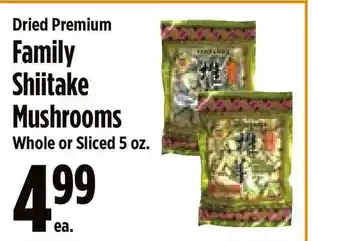 KTA Super Stores Family Shiitake Mushrooms offer