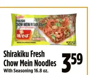 KTA Super Stores Shirakiku Fresh Chow Mein Noodles offer