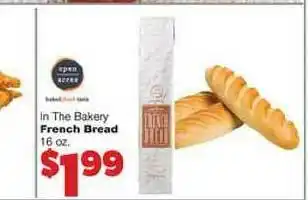 No Frills Supermarkets In The Bakery French Bread offer