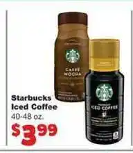 No Frills Supermarkets Starbucks Iced Coffee offer