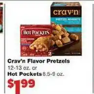 No Frills Supermarkets Crav'n Flavor Pretzels Or Hot Pockets offer