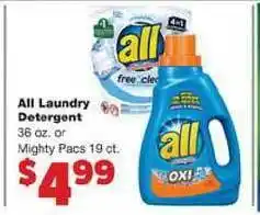 No Frills Supermarkets All Laundry Detergent offer