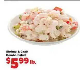 No Frills Supermarkets Shrimp & Crab Combo Salad offer