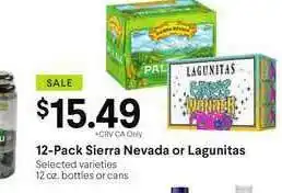 Sierra Nevada Or Lagunitas