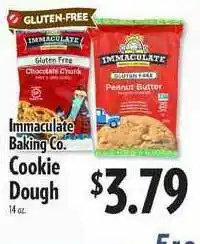 Reasors Immaculate Baking Co. Cookie Dough offer