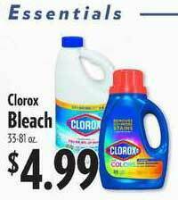 Reasors Clorox Bleach offer