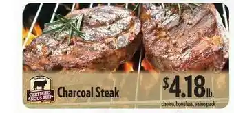Reasors Charcoal Steak offer