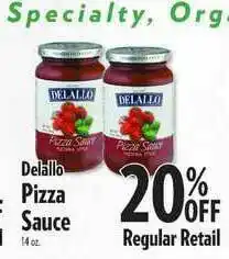 Reasors Delallo Pizza Sauce offer