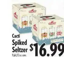 Cacti Spiked Seltzer