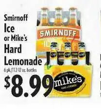 Reasors Smirnoff Ice Or Mike's Hard Lemonade offer