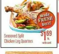 Remke Seasoned Split Chicken Leg Quarters offer