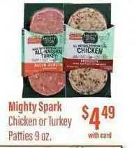Remke Mighty Spark Chicken Or Turkey Patties offer