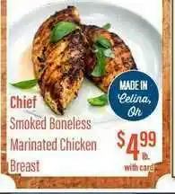 Remke Chief Smoked Boneless Marinated Chicken Breast offer