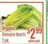 Organic Romaine Hearts