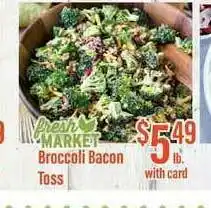 Remke Fresh Market Broccoli Bacon Toss offer