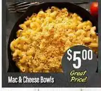 Mac & Cheese Bowls