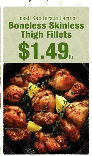 Robert Fresh Market Boneless Skinless Thigh Fillets offer