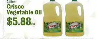 Robert Fresh Market Crisco Vegetable Oil offer