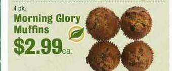 Robert Fresh Market Morning Glory Muffins offer