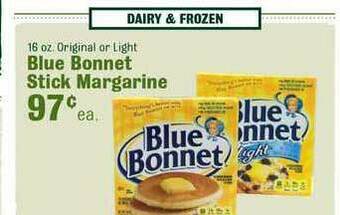 Robert Fresh Market Blue Bonnet Stick Margarine offer