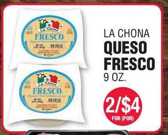 Carnicerias Jimenez La Chona Queso Fresco offer
