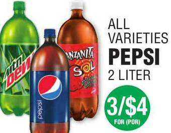 Carnicerias Jimenez Pepsi offer