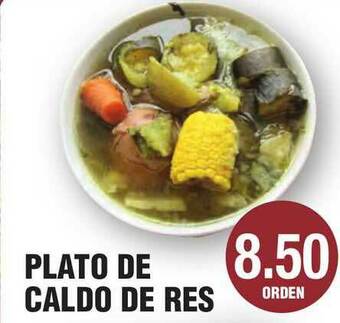 Carnicerias Jimenez Plato De Caldo De Res offer