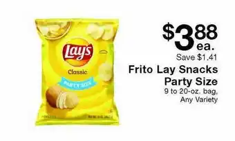 Fairway Store Market Frito Lay Snacks Party Size offer