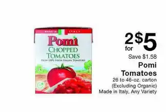 Fairway Store Market Pomi Tomatoes offer