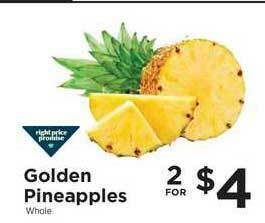 ShopRite Golden Pineapples offer