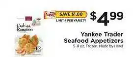 ShopRite Yankee Trader Seafood Appetizers offer