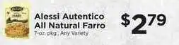 ShopRite Alessi Autentico All Natural Farro offer