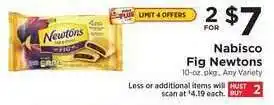 ShopRite Nabisco Fig Newtons offer