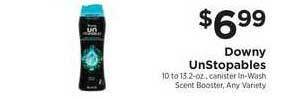 ShopRite Downy Unstopables offer