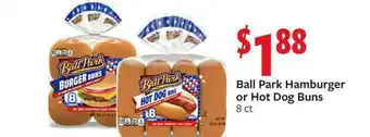 Fareway Ball Park Hamburger Or Hot Dog Buns offer