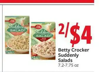 Fareway Betty Crocker Suddenly Salads offer