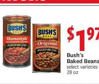 Fareway Bush's Baked Beans Select Varieties offer