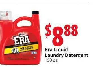 Fareway Era Liquid Laundry Detergent offer