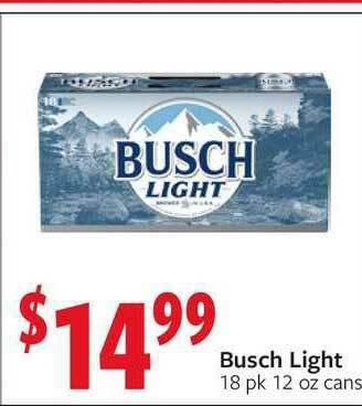 Fareway Busch Light offer