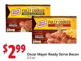 Fareway Oscar Mayer Ready Serve Bacon offer