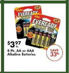 Valu Home Centers Alkaline Batteries offer