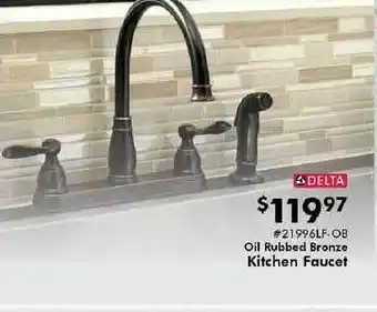 Valu Home Centers Oil Rubbed Bronze Kitchen Faucet offer