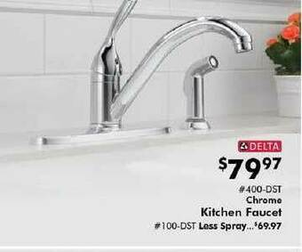 Valu Home Centers Chrome Kitchen Faucet offer