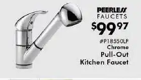 Valu Home Centers Chrome Pull-out Kitchen Faucet offer